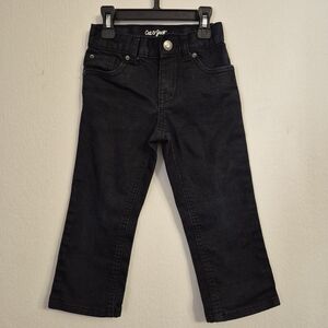 Cat & Jack Jeans Size 3T Boys Straight Waist Stretch Dark Denim